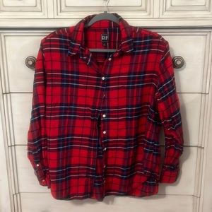 Gap Women’s flannel shirt size L